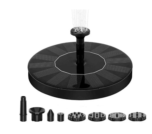 Solar Light Water Fountain - Outdoor Garden Bird Bath Decor